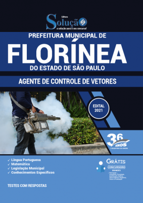 Apostila Prefeitura de Florínea - SP - Agente de Controle de Vetores - Imagem 2