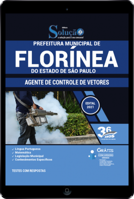 Apostila Prefeitura de Florínea - SP em PDF - Agente de Controle de Vetores - Imagem 1