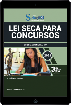 Apostila Lei Seca para Concursos - Direito Administrativo em PDF - Imagem 1