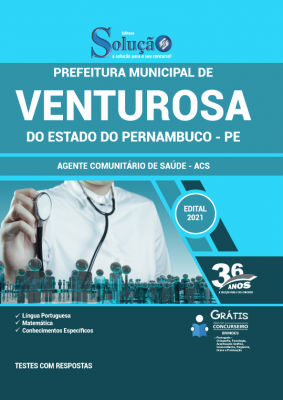 Apostila Prefeitura de Venturosa - PE - Agente Comunitário de Saúde - ACS - Imagem 2