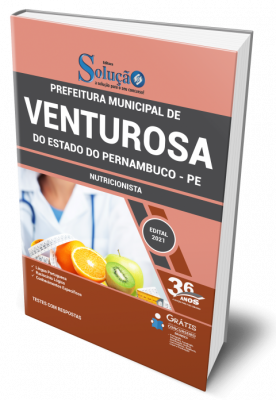 Apostila Prefeitura de Venturosa - PE - Nutricionista - Imagem 1