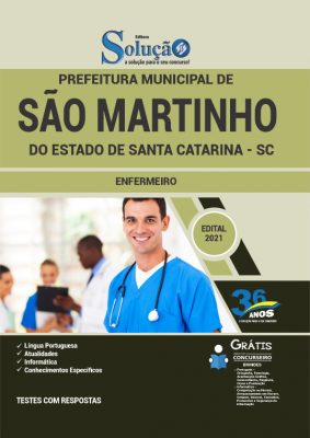 Apostila Prefeitura de São Martinho - SC - Enfermeiro - Imagem 2