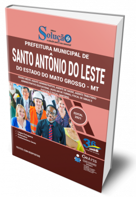 Apostila Prefeitura de Santo Antônio do Leste - MT - Ensino Médio - Imagem 1