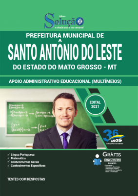 Apostila Prefeitura de Santo Antônio do Leste - MT - Apoio Administrativo Educacional (Multímeios) - Imagem 2