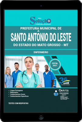 Apostila Prefeitura de Santo Antônio do Leste - MT PDF - Enfermeiro - Imagem 1