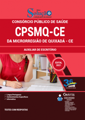 Apostila CPSMQ-CE - Auxiliar de Escritório - Imagem 2