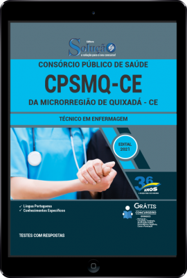 Apostila CPSMQ-CE em PDF - Técnico em Enfermagem - Imagem 1