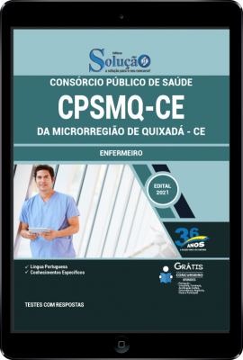 Apostila CPSMQ-CE em PDF - Enfermeiro - Imagem 1