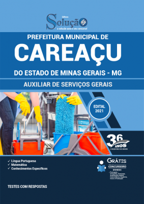 Apostila Prefeitura de Careaçu - MG - Auxiliar de Serviços Gerais - Imagem 2