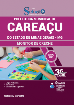 Apostila Prefeitura de Careaçu - MG - Monitor de Creche - Imagem 2