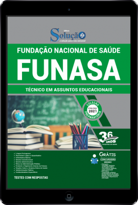 Apostila FUNASA em PDF - Técnico em Assuntos Educacionais - Imagem 1