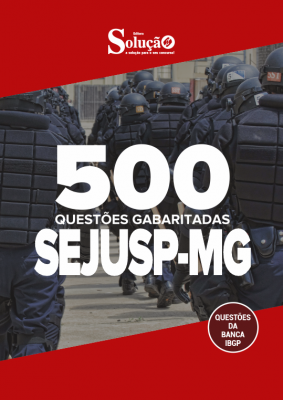 Caderno de Questões SEJUSP-MG - 500 Questões Gabaritadas - Imagem 2