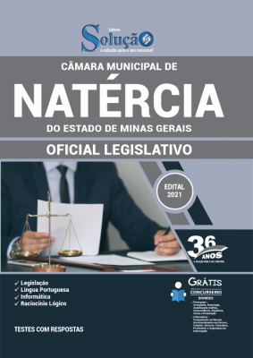 Apostila Câmara de Natércia - MG - Oficial Legislativo - Imagem 2