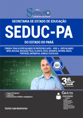 Apostila SEDUC-PA - Comum a Todas as Especialidades de Professor Classe I - Nível A - Imagem 2