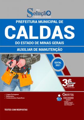 Apostila Prefeitura de Caldas - MG - Auxiliar de Manutenção - Imagem 2