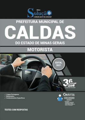 Apostila Prefeitura de Caldas - MG - Motorista - Imagem 2