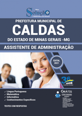 Apostila Prefeitura de Caldas - MG - Assistente de Administração - Imagem 2