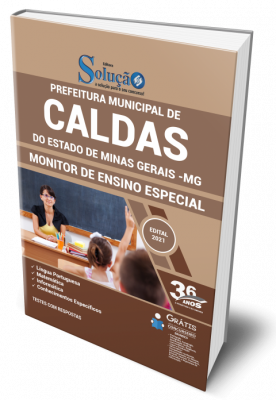 Apostila Prefeitura de Caldas - MG - Monitor de Ensino Especial - Imagem 1