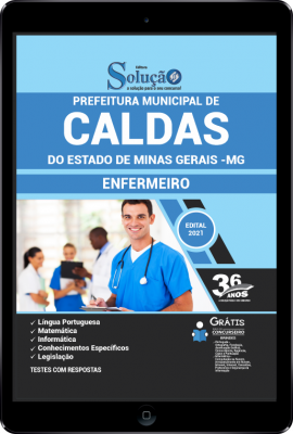 Apostila Prefeitura de Caldas - MG em PDF - Enfermeiro - Imagem 1