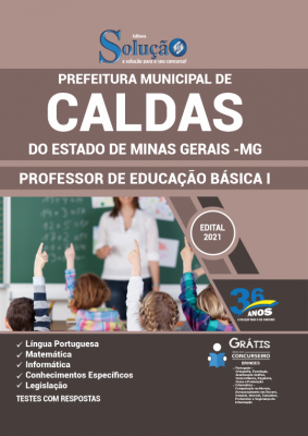 Apostila Prefeitura de Caldas - MG - Professor de Educação Básica I - Imagem 2