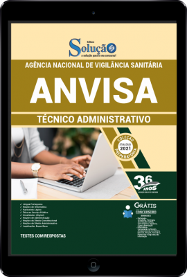 Apostila ANVISA em PDF - Técnico Administrativo - Imagem 1