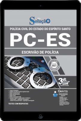 Apostila PC-ES em PDF - Escrivão de Polícia - Imagem 1