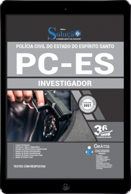 Apostila PC-ES em PDF - Investigador - Imagem 1