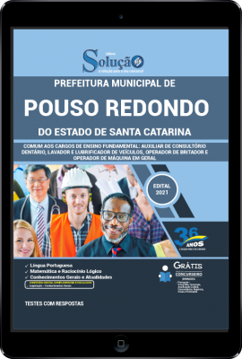 Apostila Prefeitura de Pouso Redondo - SC em PDF - Comum aos Cargos de Ensino Fundamental - Imagem 1