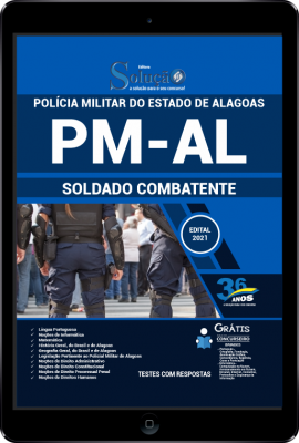 Apostila PM-AL em PDF Soldado Combatente - Imagem 1