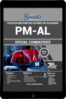 Apostila PM-AL em PDF Oficial Combatente - Imagem 1