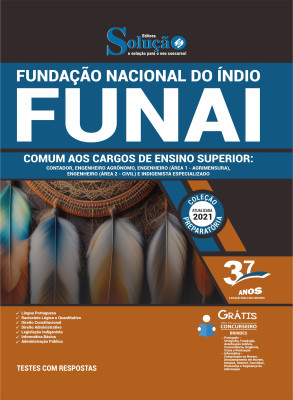 Apostila FUNAI - Comum aos Cargos de Ensino Superior: Contador, Engenheiro Agrônomo, Engenheiro (Área 1 - Agrimensura), Engenheiro (Área 2 - Civil) e Indigenista Especializado - Imagem 2