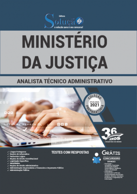 Apostila Ministério da Justiça - Analista Técnico Administrativo - Imagem 2