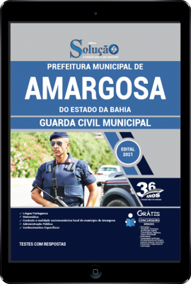 Apostila Prefeitura de Amargosa - BA em PDF - Guarda Civil Municipal - Imagem 1