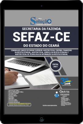 Apostila SEFAZ-CE em PDF - Comum aos Cargos de Ensino Superior - Imagem 1