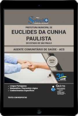 Apostila Prefeitura de Euclides da Cunha Paulista - SP em PDF - Agente Comunitário de Saúde - ACS - Imagem 1