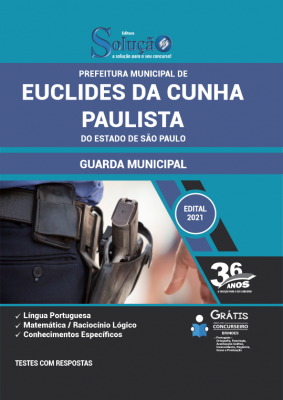 Apostila Prefeitura de Euclides da Cunha Paulista - SP - Guarda Municipal - Imagem 2