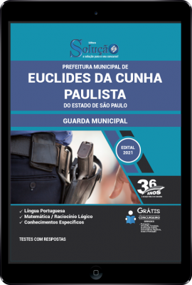 Apostila Prefeitura de Euclides da Cunha Paulista - SP em PDF - Guarda Municipal - Imagem 1