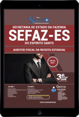 Apostila SEFAZ-ES em PDF - Auditor Fiscal da Receita Estadual - Imagem 1