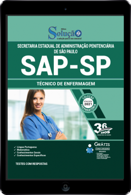 Apostila SAP-SP em PDF - Técnico de Enfermagem - Imagem 1