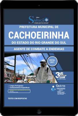 Apostila Prefeitura de Cachoeirinha - RS em PDF - Agente de Combate a Endemias - Imagem 1