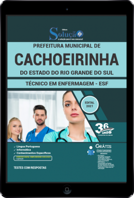 Apostila Prefeitura de Cachoeirinha - RS em PDF - Técnico em Enfermagem - ESF - Imagem 1