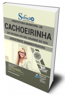 Apostila Prefeitura de Cachoeirinha - RS - Assistente Administrativo - Imagem 1