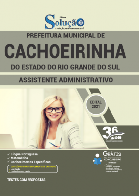 Apostila Prefeitura de Cachoeirinha - RS - Assistente Administrativo - Imagem 2