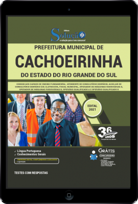 Apostila Prefeitura de Cachoeirinha - RS em PDF - Comum aos Cargos de Ensino Fundamental - Imagem 1