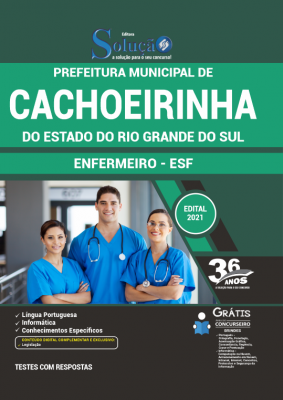 Apostila Prefeitura de Cachoeirinha - RS - Enfermeiro - ESF - Imagem 2