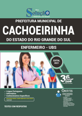 Apostila Prefeitura de Cachoeirinha - RS - Enfermeiro - UBS - Imagem 2