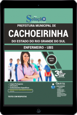 Apostila Prefeitura de Cachoeirinha - RS em PDF - Enfermeiro - UBS - Imagem 1