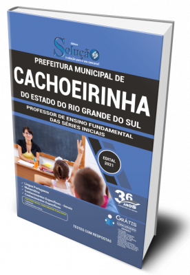 Apostila Prefeitura de Cachoeirinha - RS - Professor de Ensino Fundamental das Séries Iniciais - Imagem 1