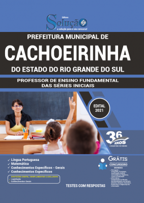 Apostila Prefeitura de Cachoeirinha - RS - Professor de Ensino Fundamental das Séries Iniciais - Imagem 2