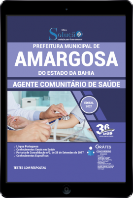 Apostila Prefeitura de Amargosa - BA em PDF - Agente Comunitário de Saúde - Imagem 1